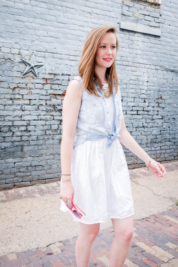 Red, White & Chambray