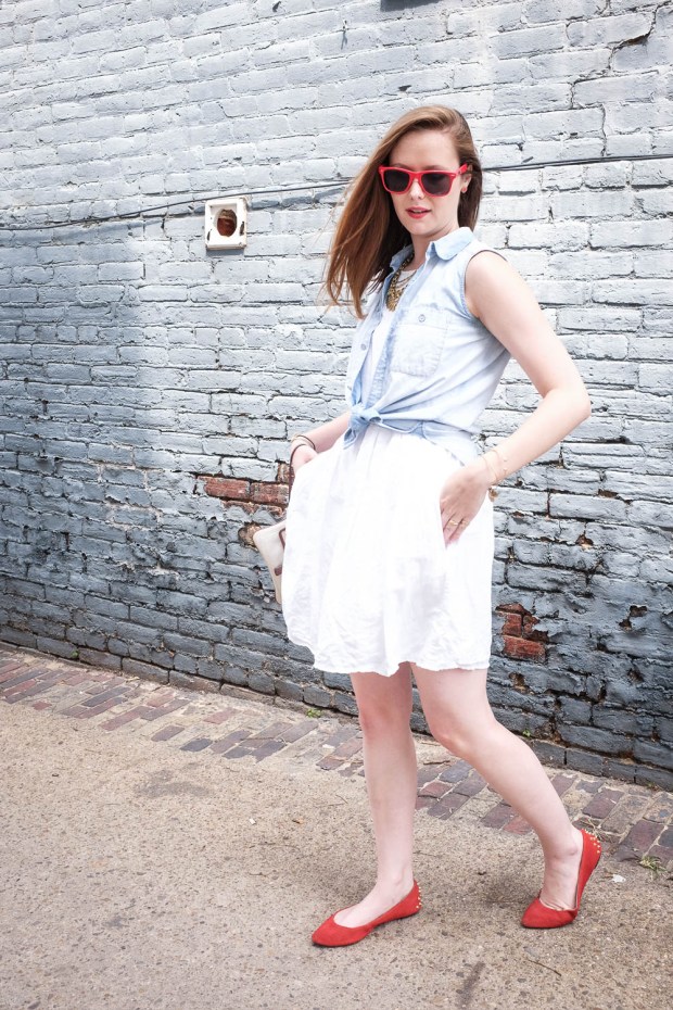 Red, White & Chambray